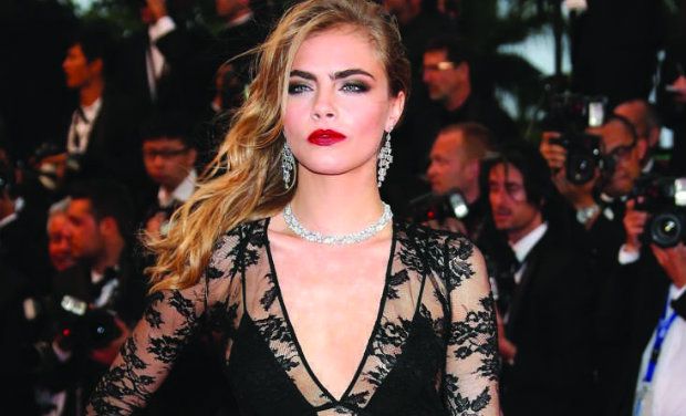 Actress Cara Delevingne Actress Cara Delevingne